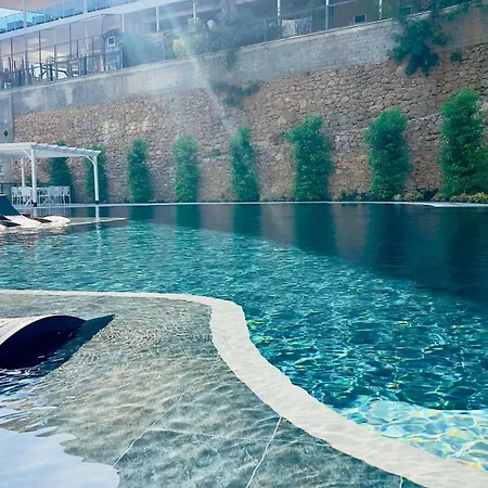 アパート Liga6768 посуточная аренда 2-комнатной квартиры в комплексе со зоной 150 м от пляжа, тосмур *