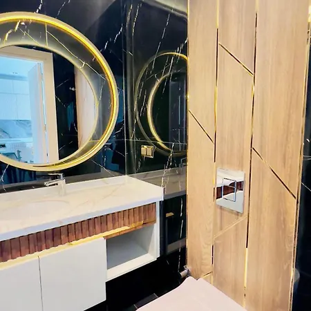 Liga6768 посуточная аренда 2-комнатной квартиры в комплексе со зоной 150 м от пляжа, тосмур * אלאניה