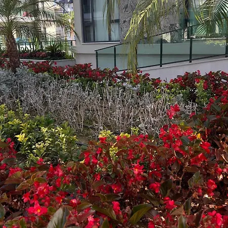 Liga6768 посуточная аренда 2-комнатной квартиры в комплексе со зоной 150 м от пляжа, тосмур *