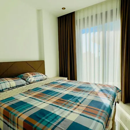 Liga6768 посуточная аренда 2-комнатной квартиры в комплексе со зоной 150 м от пляжа, тосмур Апартаменты Алания