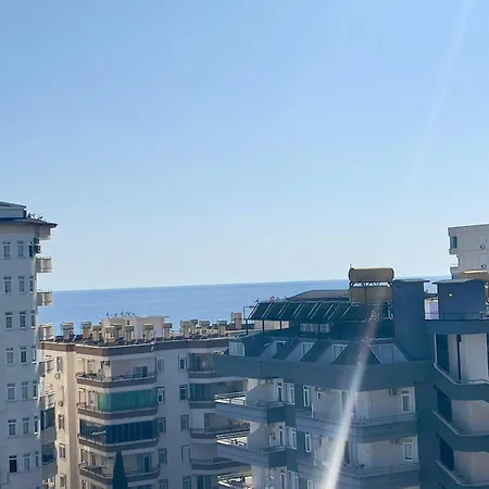 Liga6768 посуточная аренда 2-комнатной квартиры в комплексе со зоной 150 м от пляжа, тосмур Алания